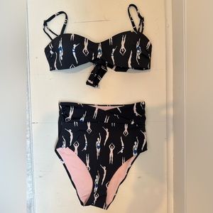 ANCORA swim high waisted swimsuit